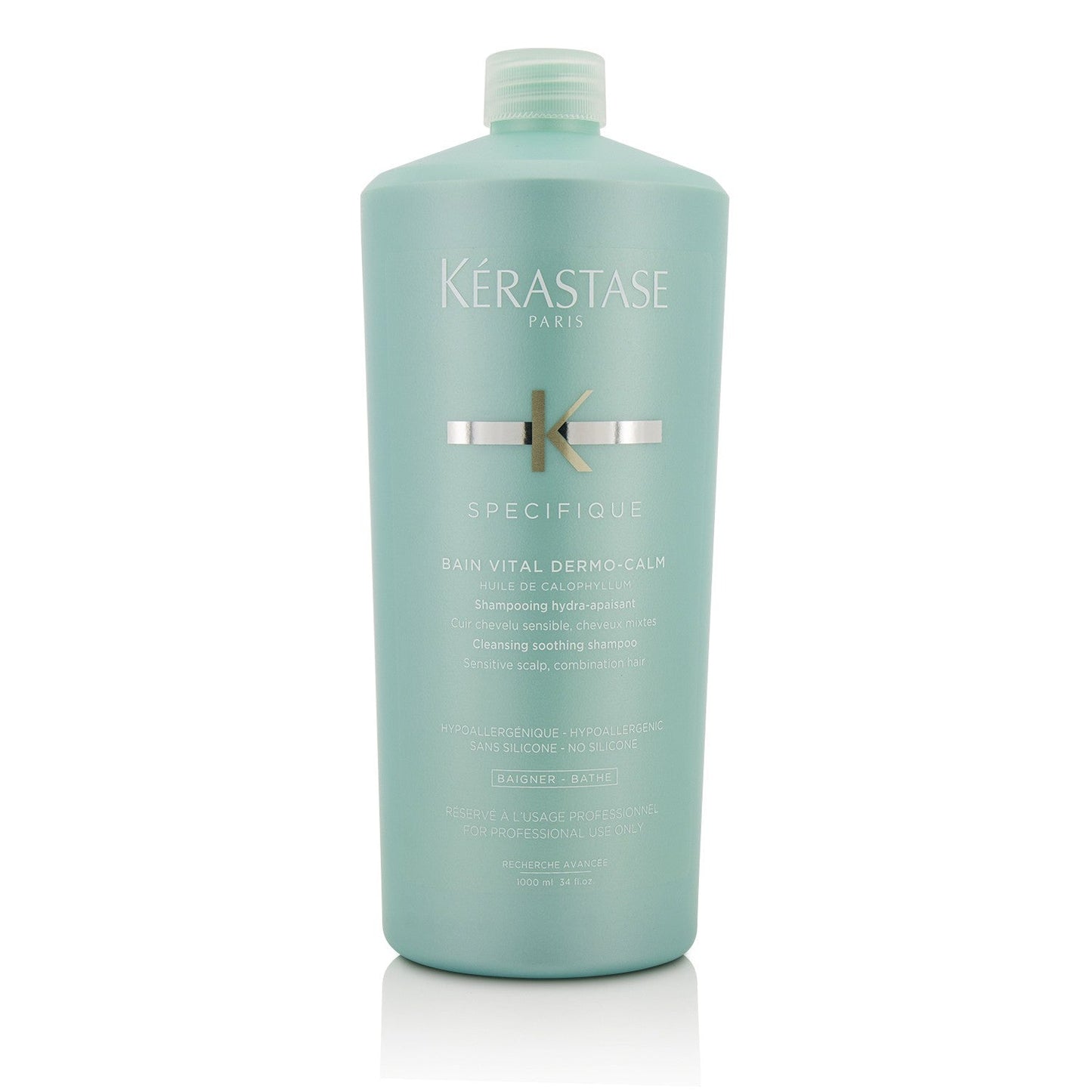 Kerastase Specifique Bain Vital Dermo-Calm Cleansing Soothing Shampoo (Sensitive Scalp, Combination Hair) 1000ml/34oz