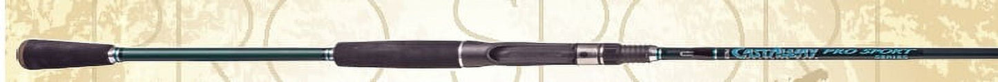 CastAway Pro Sport 6'6' Medium Casting Freshwater Casting Fishing Rod Pole MF Action M Power