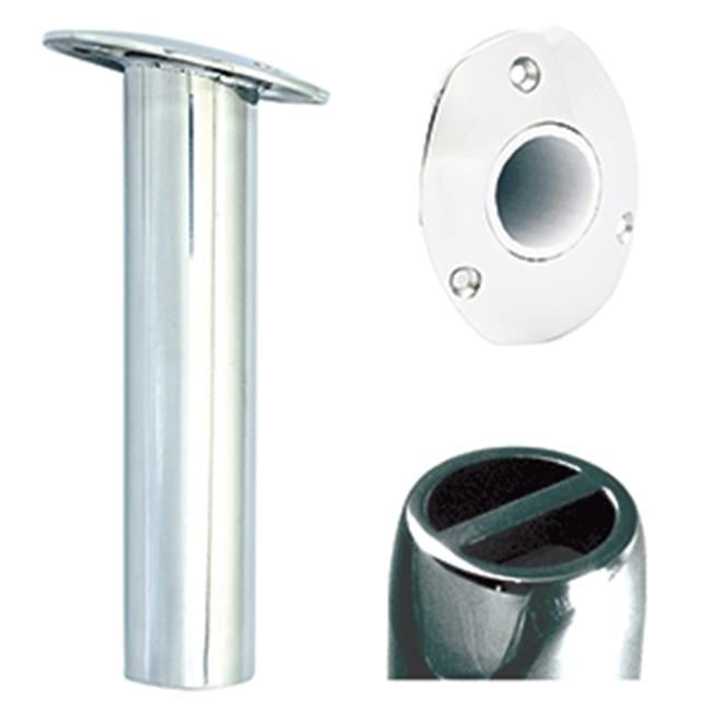 TIGRESS OVAL HEAD SS GUNNEL MNT ROD HOLDERS 15 DEG 9'