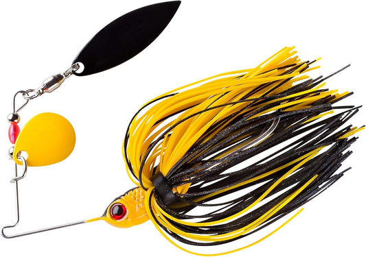 Pond Magic Small-Water Spinner-Bait Bass Fishing Lure, Grasshoper