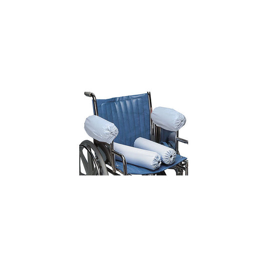 Lateral Stabilizer, for Wheelchair Armrest, 4" Depth, L16-1/2" Light Blue