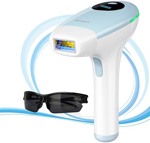 Laser Hair Removal Permanent, IMENE Painless IPL Hair Removal - Ideal for Women & Men Bikini, Legs, Arms, Armpits Hair Remover - Uses Most Effective IPL Technology (Intense Pulsed Light) Blue