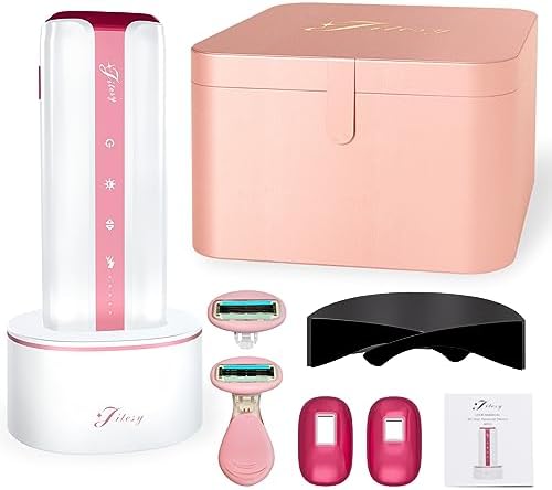 IPL Long-lasting Hair Removal for Women and Men,Unlimited Flashes Hair Removal Device with Sapphire Ice-Cooling Technology for Painless Result, Home Use Safe for Whole Body & Face, FDA Cleared