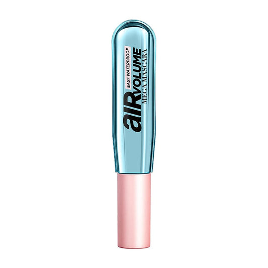 L'Oreal Paris Makeup Air Volume Mega Mascara, Lightweight &amp; Long-lasting Volumizing Mascara for Voluminous Eyelashes, Waterproof Black, 0.3 Fl Oz