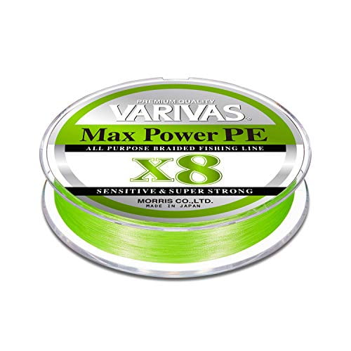 VARIVAS LINE MAX POWER PE X8 Lime Green 200m No. 1