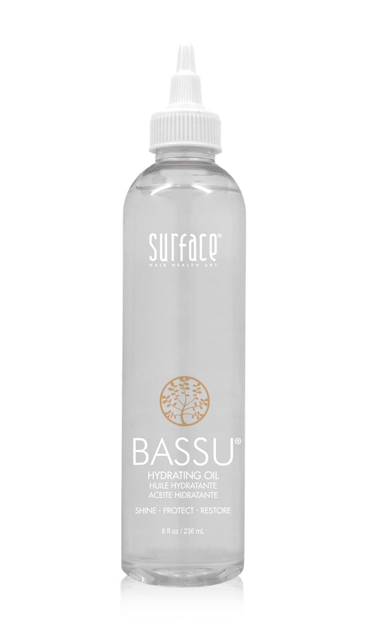 Surface Hair Bassu Hydrating Oil, Intensify Shine, Protect, Brighten Color And Condition, 8 Fl. Oz.