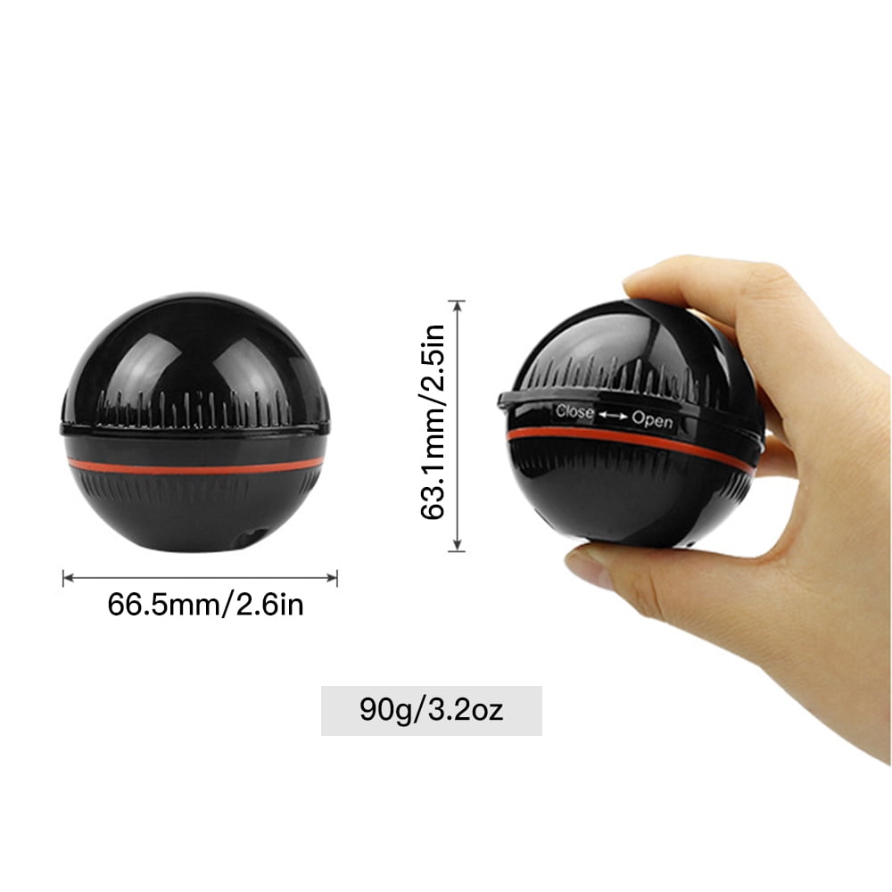 Walmeck Smart Fish Finder with APP Portable Fish Depth Finder Night Fishing Finder for Kayak Boat Ice Fishing