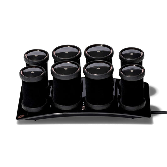 T3 - Volumizing Hot Rollers LUXE | Premium Hair Curler Set for Long Lasting Volume, Body & Shine | Set of 8-4 XL (1.75") & 4 Large (1.5Ó)