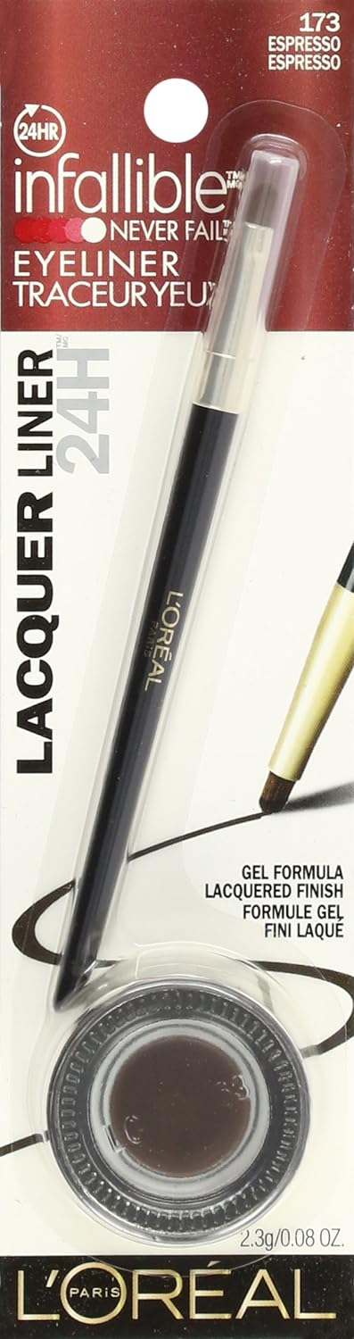 L'Or��al Paris Infallible Lacquer Eyeliner, Espresso, 0.08 oz.