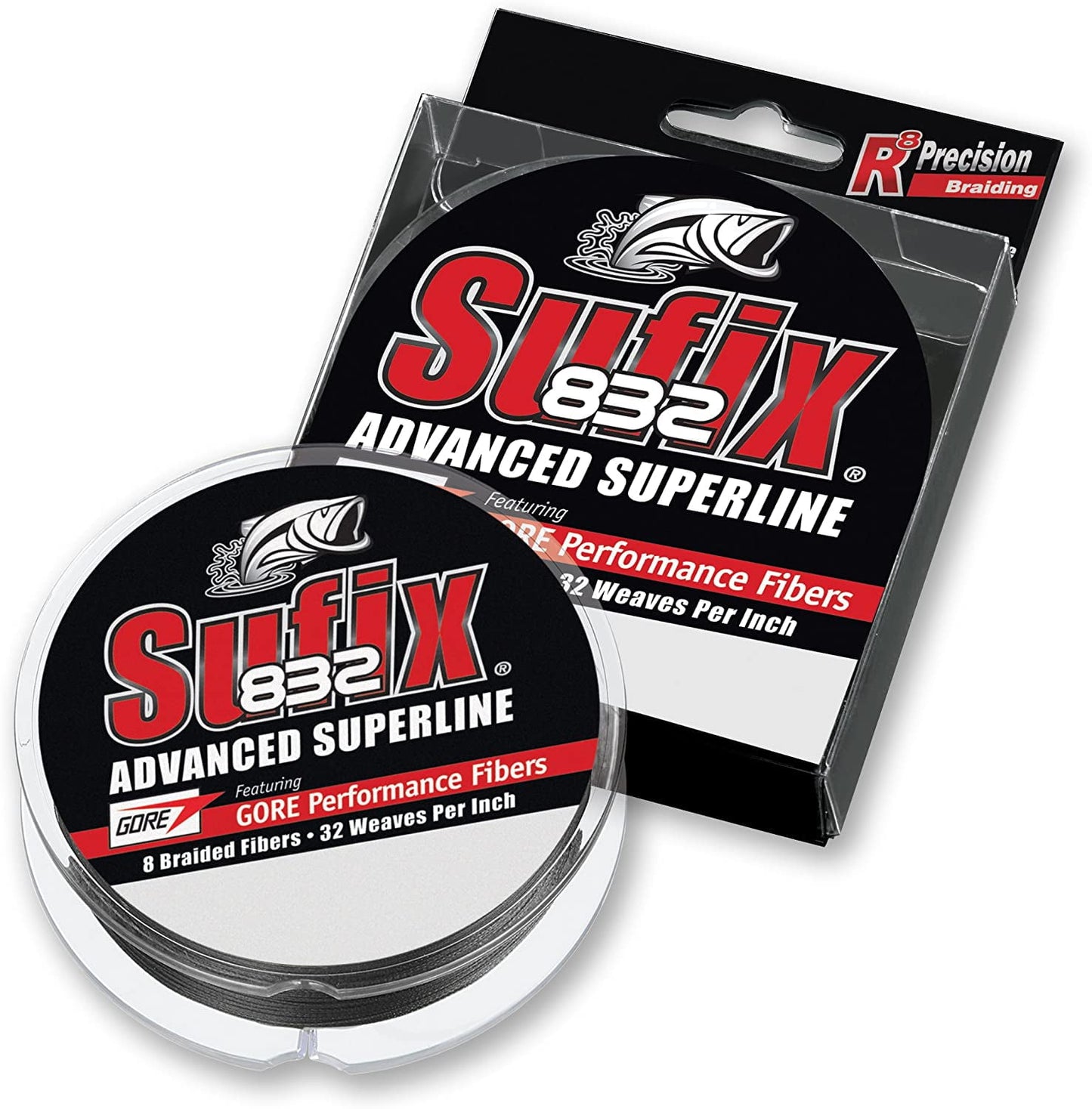 832 Advanced Superline Braid, Hi-Vis Yellow, 80-Pound/600-Yard Spool