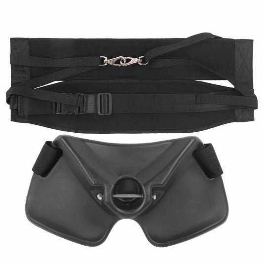 Adjustable Fishing Belly Top Waist Support Harness Fishing Rod Fighting Belt Pole HolderJIXINGYUAN