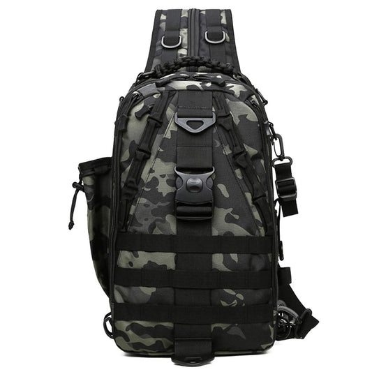 BESHOM Fishing Backpack waterproof Outdoor Fishing Gear Storage Bag Lure Backpack