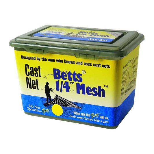Betts Cast Net Mono 1/4' 6' Radius