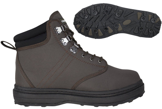 Compass 360 by SJK Stillwater II? Cleated Wading Shoes 12 Dark Brown