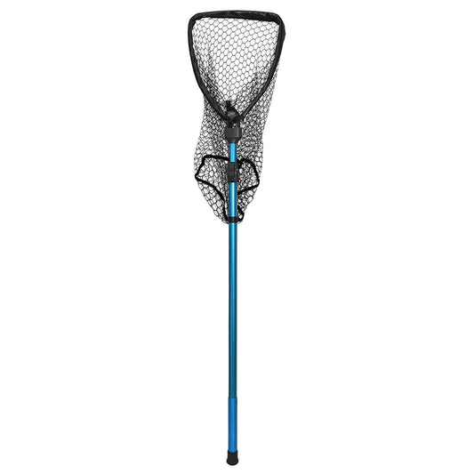 Cuda Small Telescoping Net, Extends 4.75' to 6', 19' depth, with Zipper for Fishing