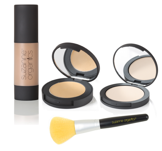 SUZANNE Organics 4-Piece Cosmetic Kit