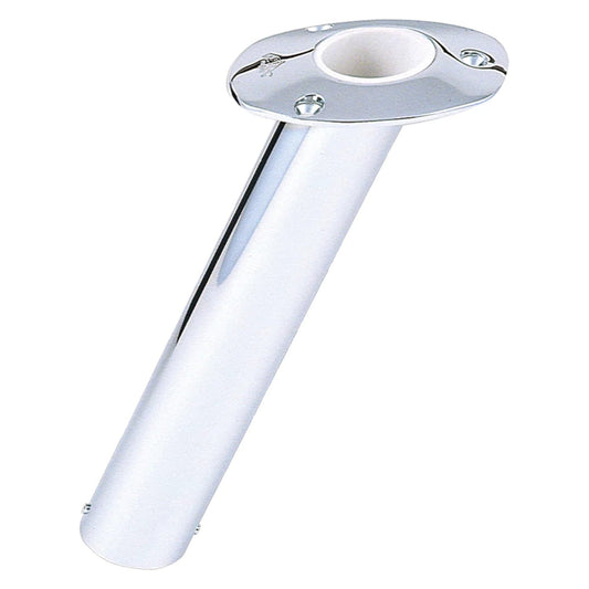 LEE'S 30 DEGREE SS FLUSH MOUNT ROD HOLDER HEAVY DUTY 2.25' OD