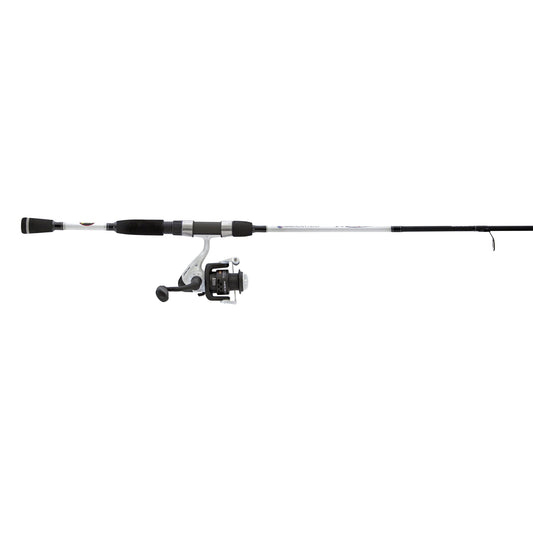 Lew's American Hero We Go 2 Spinning Reel and Fishing Rod Combo, 5-Foot 6-Inch Rod, Size 100 Reel, White