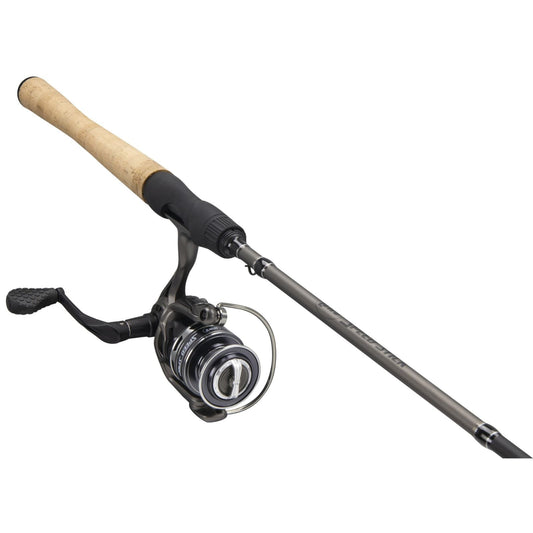 Lew's Speed Spin High Speed Spinning Reel and Fishing Rod Combo, 7-Foot Rod, Size 20 Reel, Black