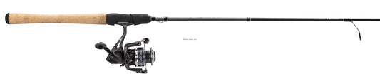 Lew's Speed Spin Spinning Reel and Fishing Rod Combo, 6-Foot Rod, Size 20 Reel, Black