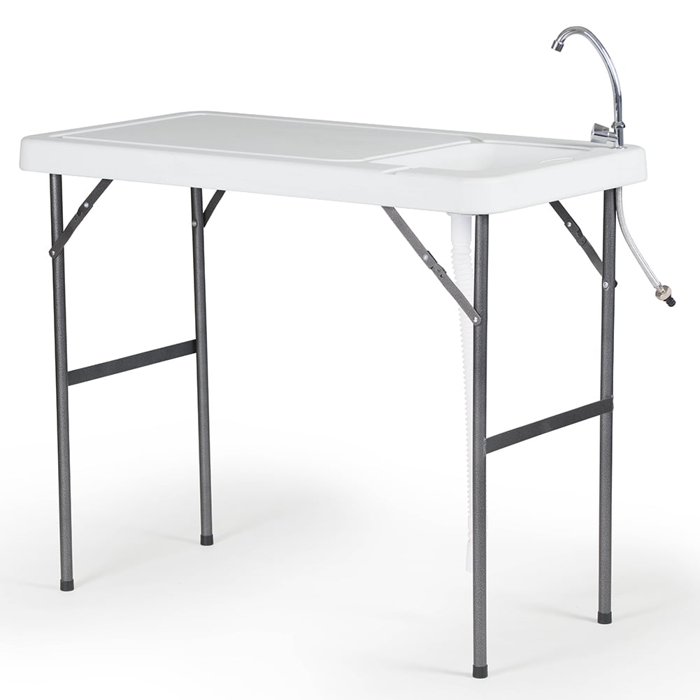Modern Home Portable Folding Outdoor Fish Fillet Table for Cleaning/Cutting