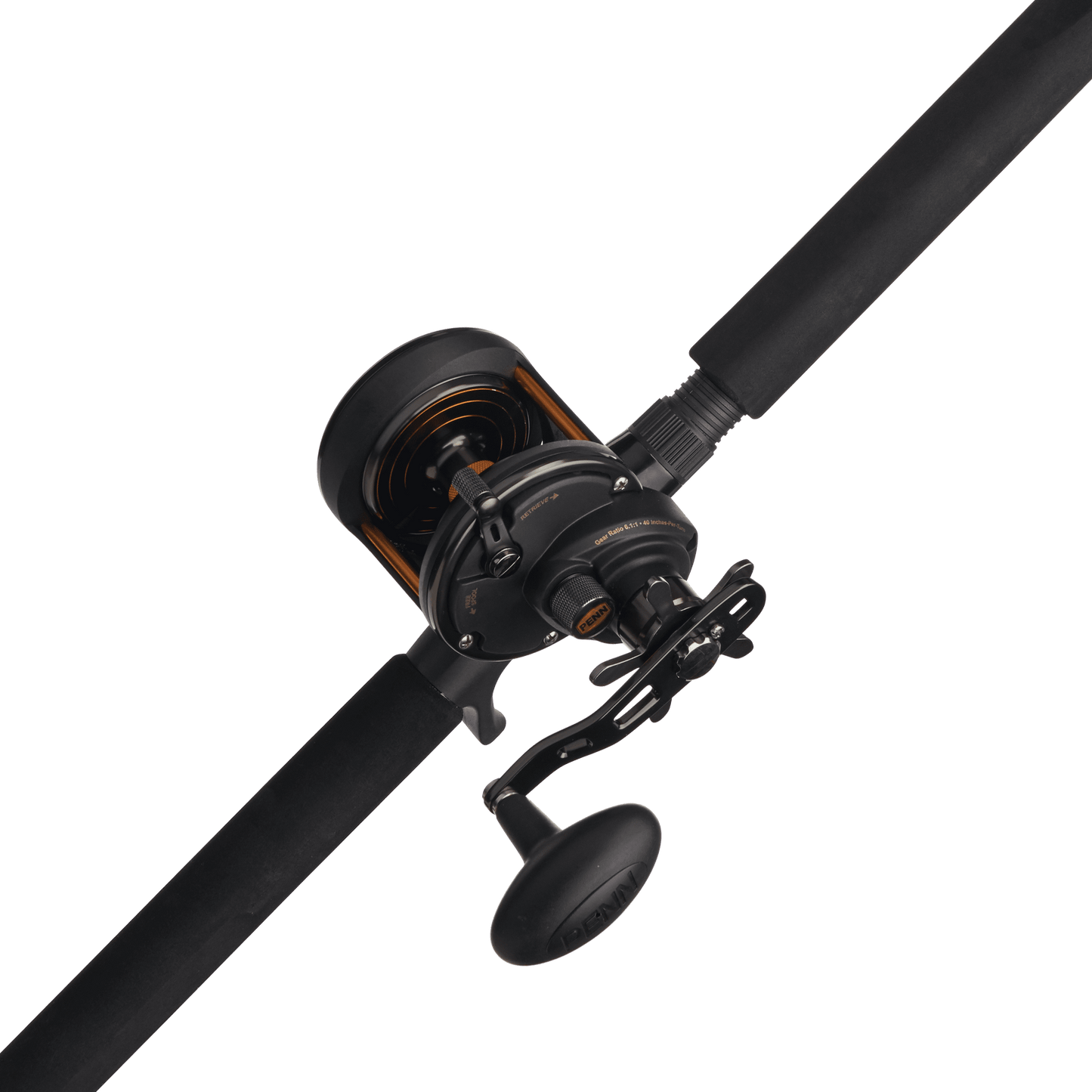 PENN 6'2' Squall II Star Drag Rod and Reel Fishing Combo