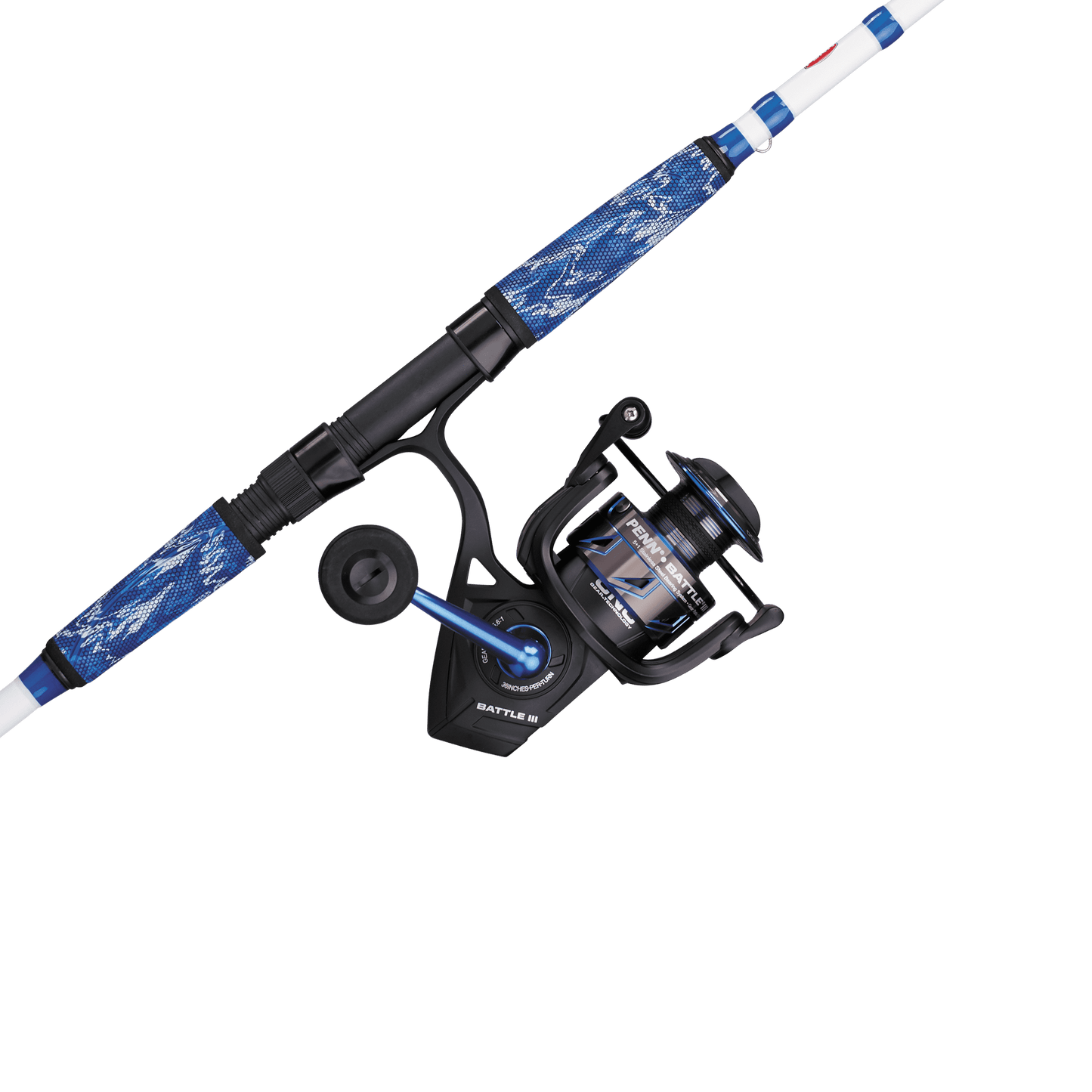 PENN 8' Battle III LE Spinning Combo, Reel Size 5000