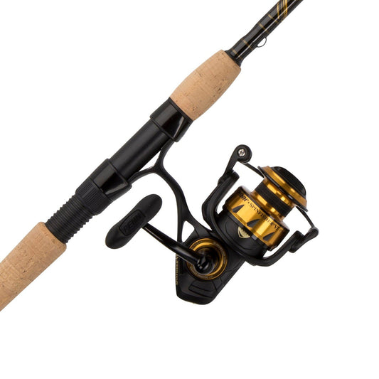 Penn SSVI2500701ML Spinfisher VI 2500 Spinning Reel Combo, IXP5 Sealed Body Reel