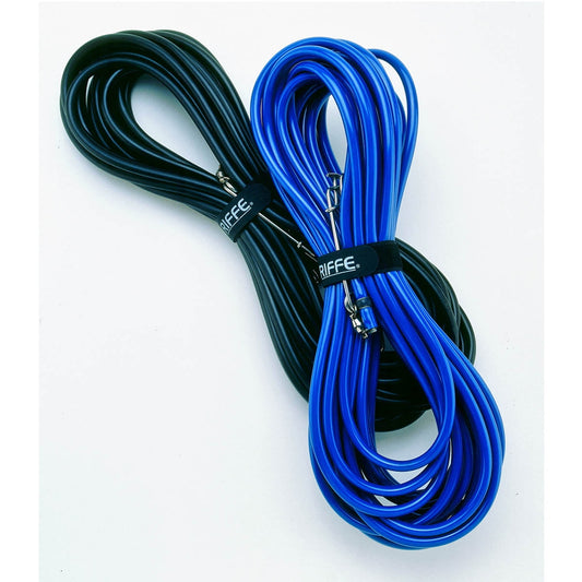 Riffe Vinyl Float Line Assembly - Black - 50Ft