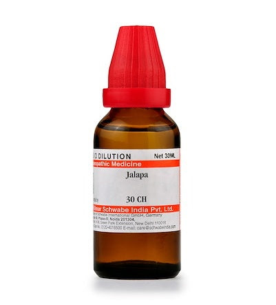 Jalapa Dilution 6C, 30C, 200C, 1M, 10M.