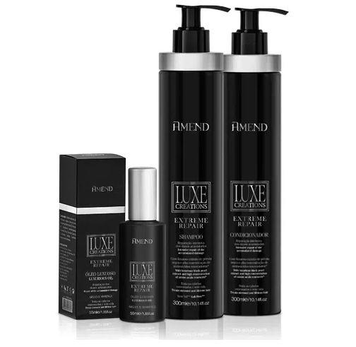 Luxe Extreme Repair Classic 2 Black Pearl Renewing Treatment 3 Prod. - Amend