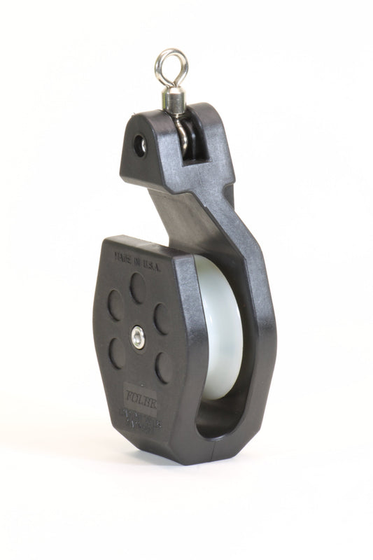 Folbe Open Block Pulley-Chain Or Swivel