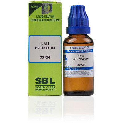 Kali Bromatum Dilution 6C, 30C, 200C, 1M, 10M.