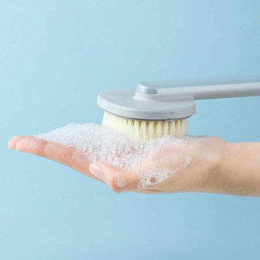 Long Handle Bath Massage Cleaning Brush. Shop Bath Brushes on Mounteen. Worldwide shipping available.